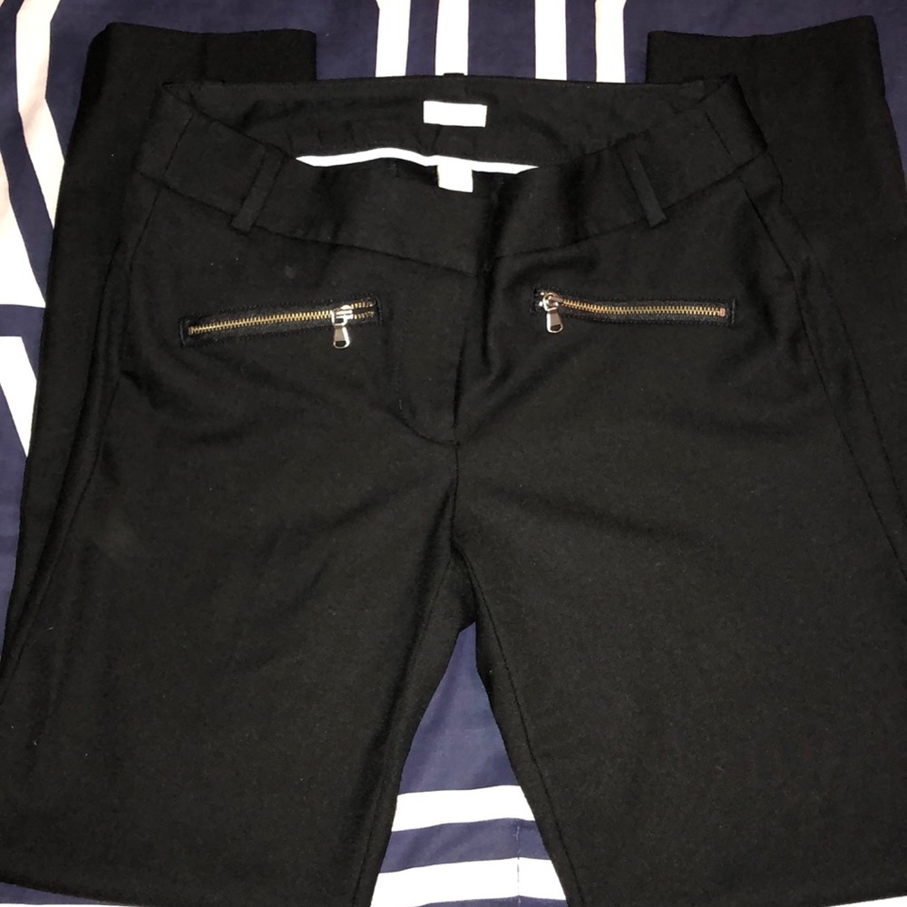 Women’s J.Crew straight black dress pants- size 0